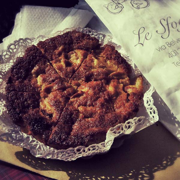 Und erst der Apfelkuchen!
