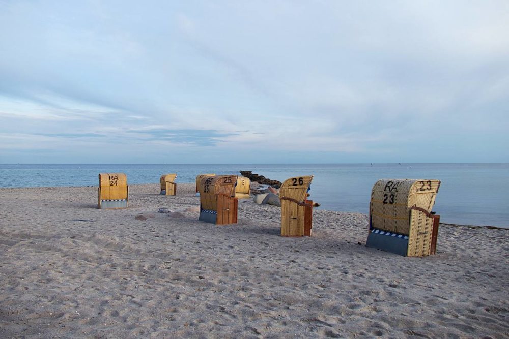 Am Südstrand von Fehmarn Was von den 60er Jahren übrig blieb