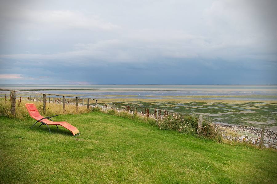 Onweer over zee, Langeneß