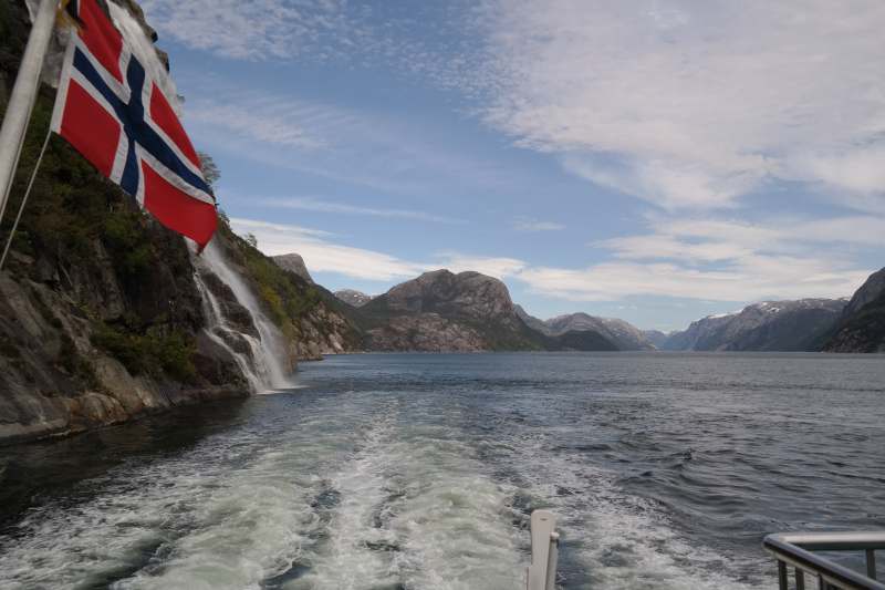 Tour auf dem Lysefjord